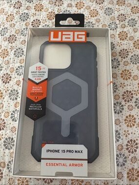 Ag Adriano Goldschmied Essential Armor Case for iPhone 15 Pro Max - Black